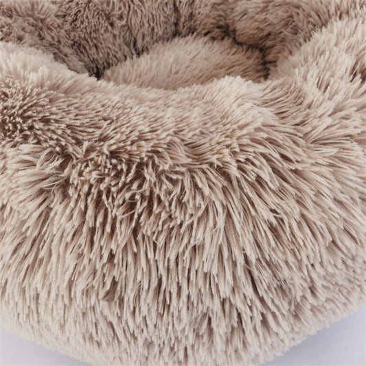 Fluffy Pet Bed – Warm, Soft & Non-Slip Comfort