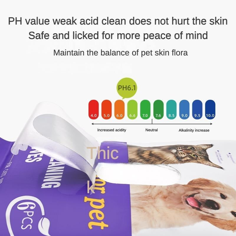 All-in-One Pet Bath Wipes – Clean & Moisturize