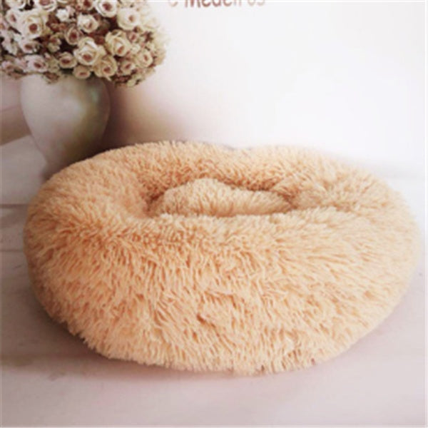 Fluffy Pet Bed – Warm, Soft & Non-Slip Comfort