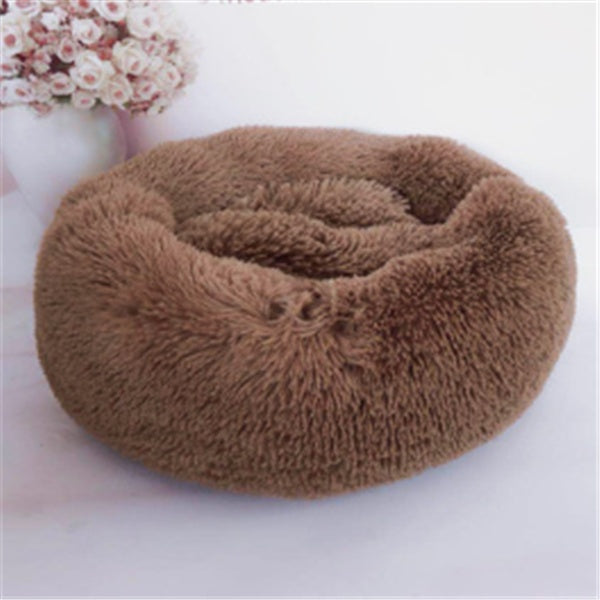 Fluffy Pet Bed – Warm, Soft & Non-Slip Comfort
