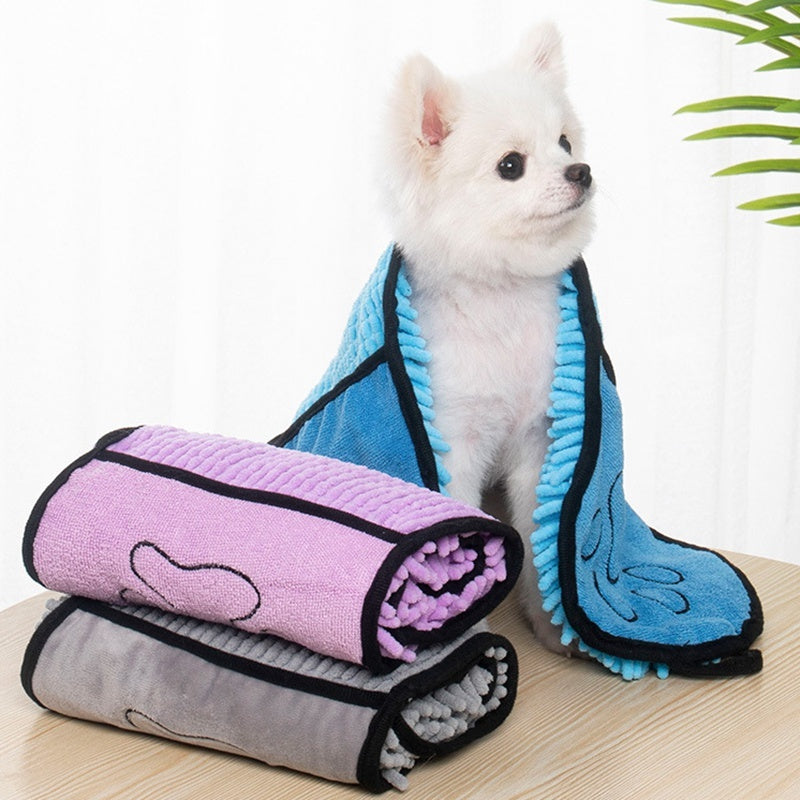 Super Absorbent Pet Towel – Quick-Dry & Cozy