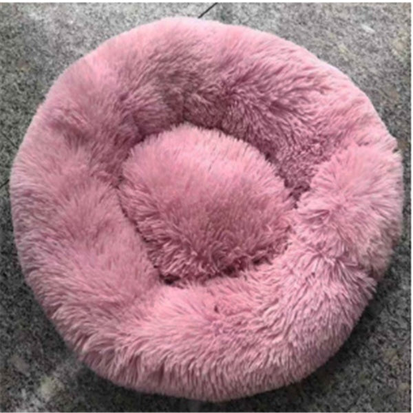 Fluffy Pet Bed – Warm, Soft & Non-Slip Comfort