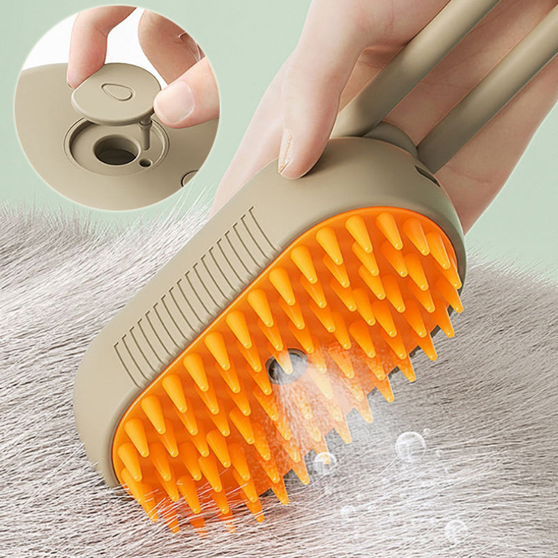 Steam Dog & Cat Brush – Easy Hair Removal