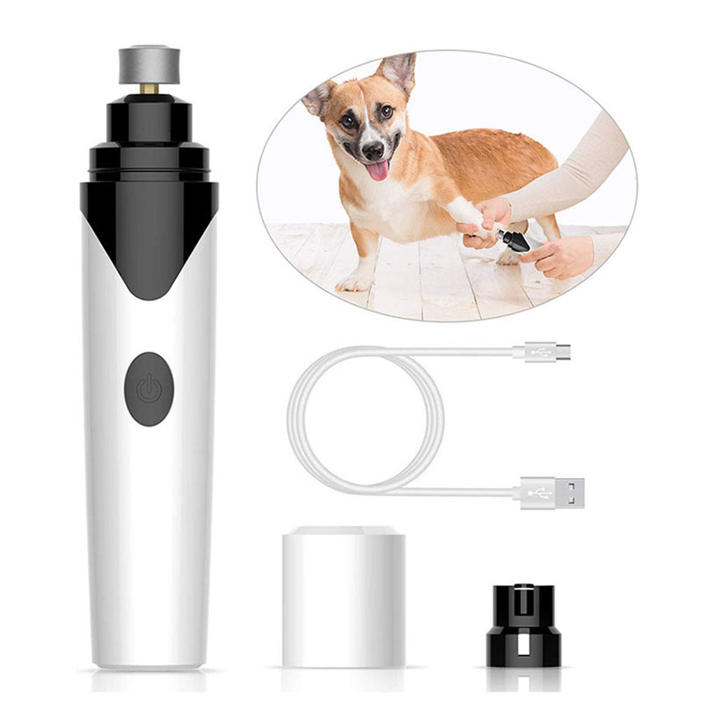 Electric Pet Nail Grinder – Quiet & Painless Trimming
