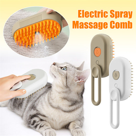 Steam Dog & Cat Brush – Easy Hair Removal