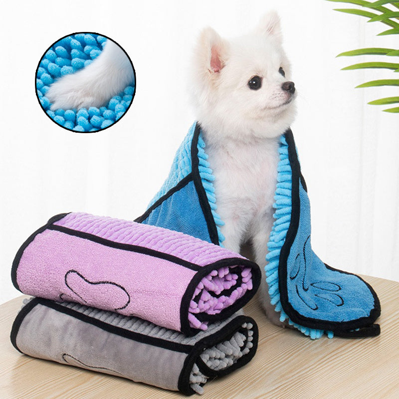 Super Absorbent Pet Towel – Quick-Dry & Cozy
