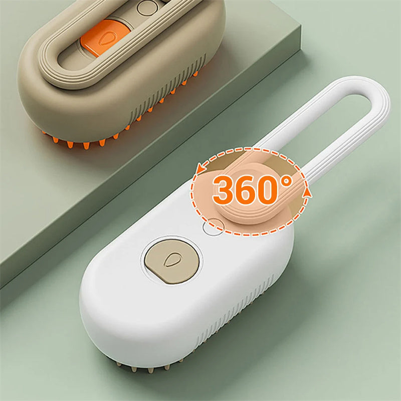 Steam Dog & Cat Brush – Easy Hair Removal